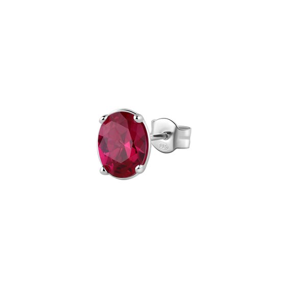 Einzelner Ohrring Brosway Dame FANCY PASSION RUBY in Stahl FPR06 - FPR06